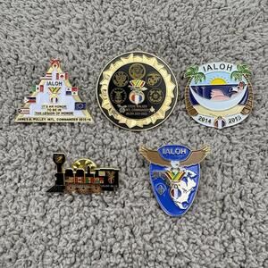 International Association Legions of Honor IALOH Masonic Pin Lot Of 5